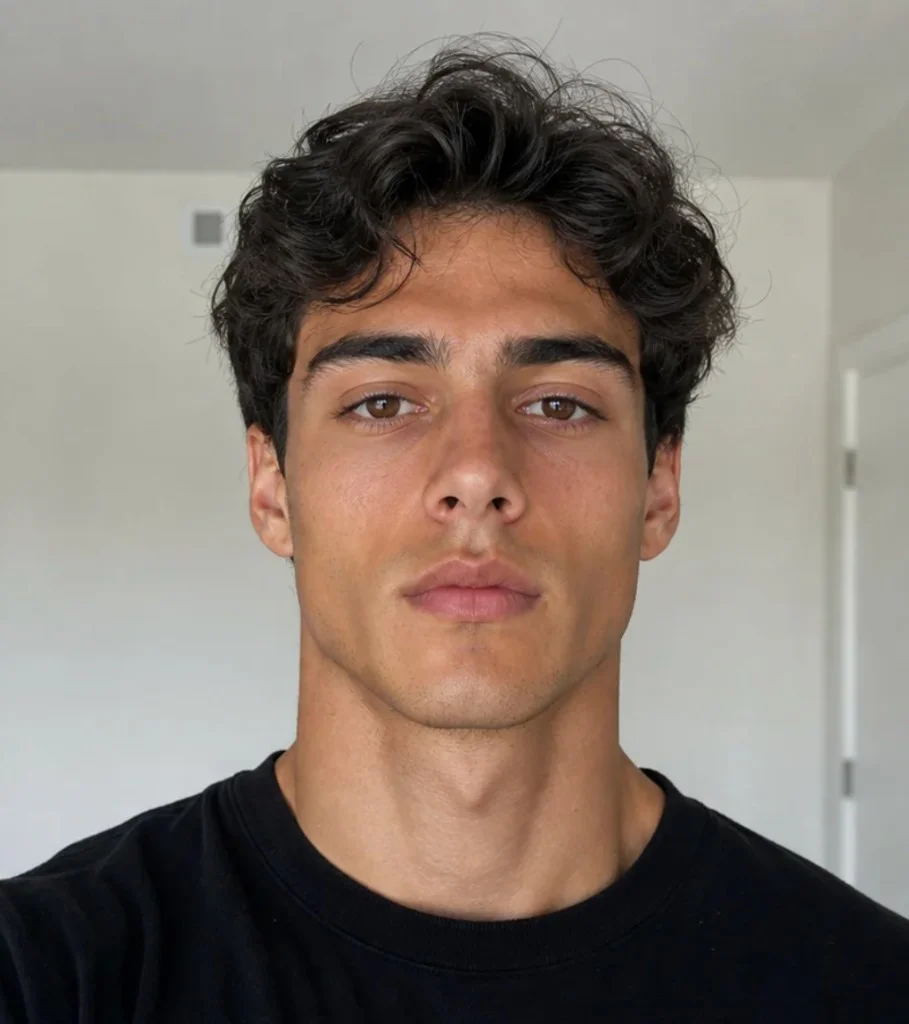 Sample portrait for the free face rating preview